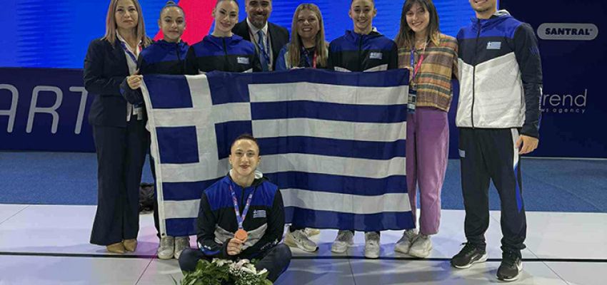 Δύο χάλκινα μετάλλια για τον ΓΑΣ Χολαργού στο Ευρωπαϊκό Πρωτάθλημα Αεροβικής!