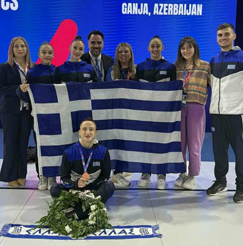 Δύο χάλκινα μετάλλια για τον ΓΑΣ Χολαργού στο Ευρωπαϊκό Πρωτάθλημα Αεροβικής!