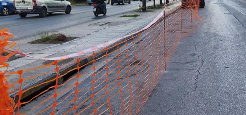 Παρακάμψεις, αδιέξοδα, ρυθμίσεις για το έργο στον παράδρομο της Μεσογείων που ξεκινά