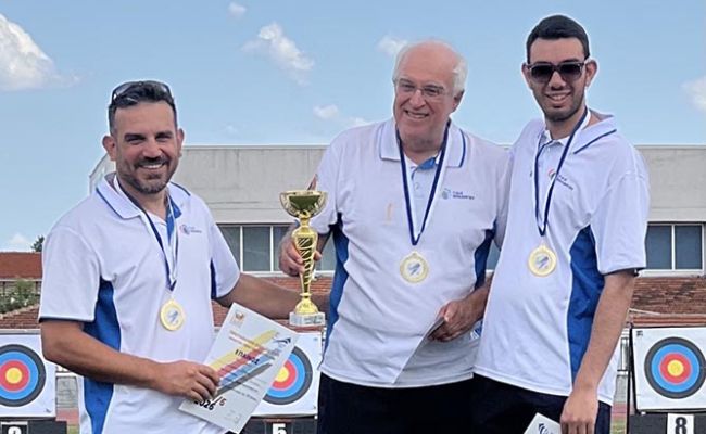 Χρυσός πρωταθλητής Ελλάδας ο ΓΑΣ Χολαργού στο ομαδικό Σύνθετου Τόξου Ανδρών